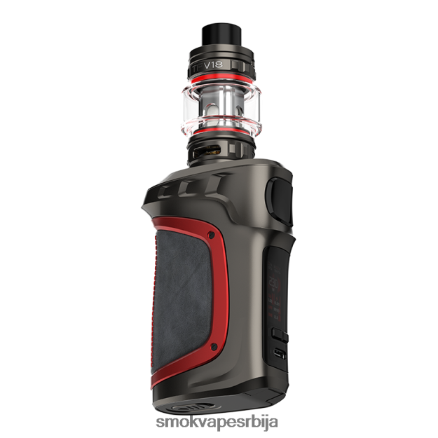 SMOK MAG-18 комплет сиво црвена кожа SMOK vape near me 0J6B0270