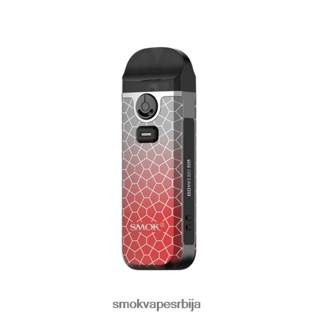 SMOK Nord 4 кит црвено сиви оклоп SMOK vape near me 0J6B02270
