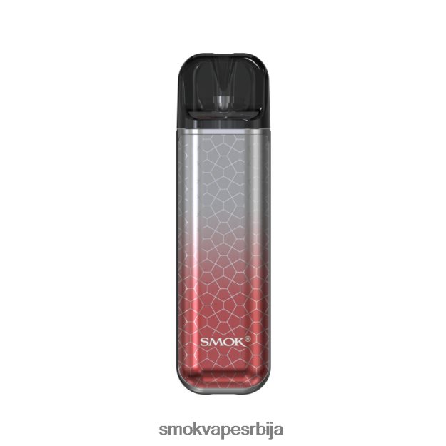 SMOK NOVO 2с кит црвено сиви оклоп SMOK vape logo 0J6B02136