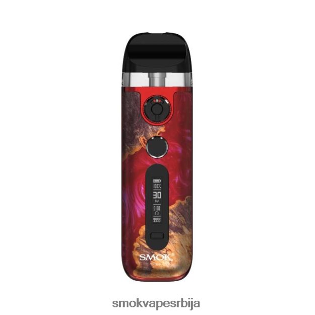 SMOK Novo 5 кит црвено стабилизирајуће дрво SMOK vape belgrade 0J6B0212